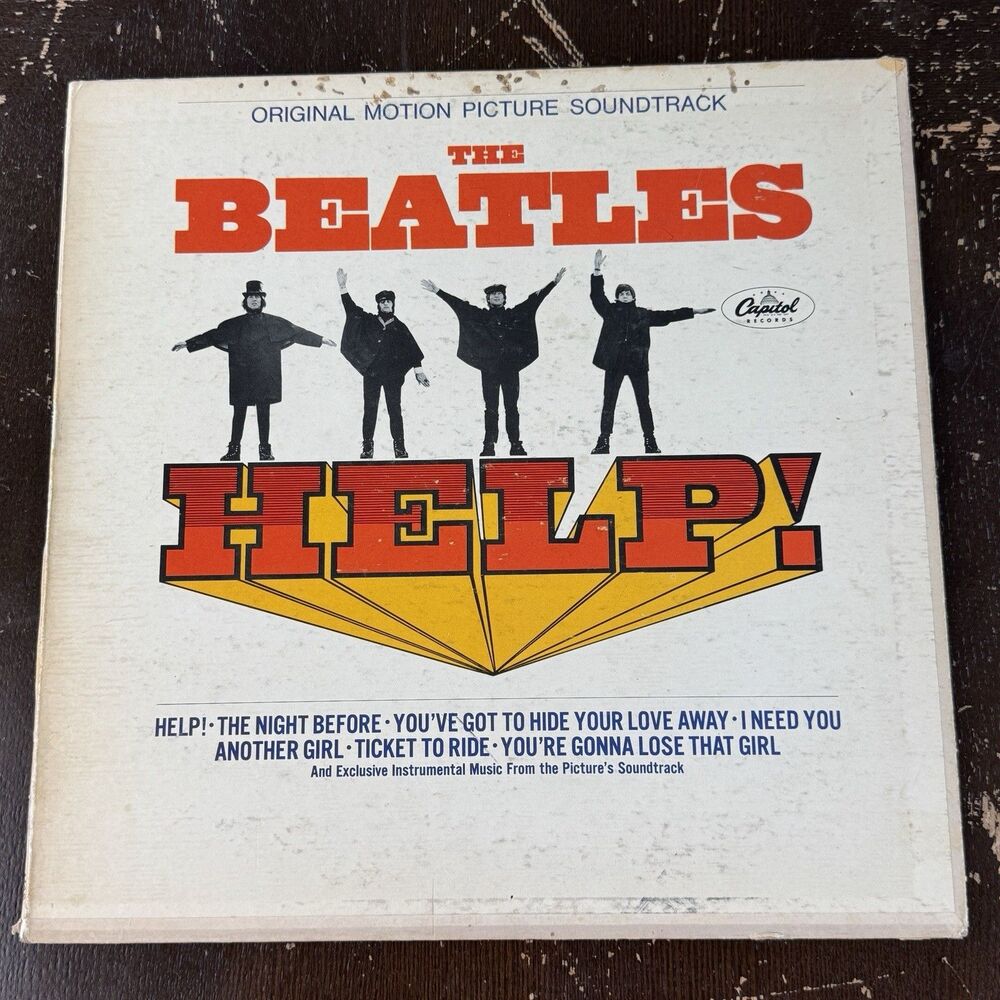 The Beatles Help! 1965 First Pressing No Ken Thorne No You Can’t Do That MAS2386